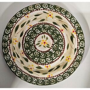 Temp-tations Old World Green 8" Dessert Plate – Sealed, Stoneware